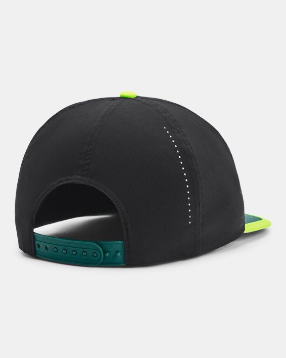 Men's UA Iso-Chill Launch Snapback Cap, Black, pdpMainDesktop image number 1